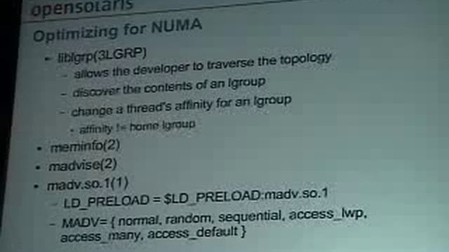 OpenSolaris and NUMA Architectures: Rafael Vanoni Polanczyk смотреть онлайн