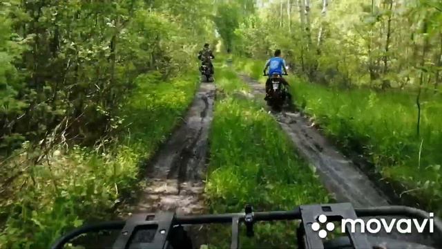 воскресные покатушки на квадроцикле и мотоциклах часть 1 смотреть онлайн