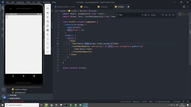5. Cara Passing Parameter Antar Screen - Tutorial React Navigation Versi 6 смотреть онлайн
