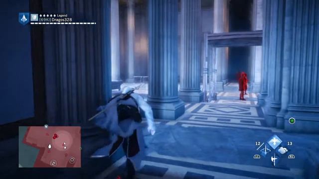 Assassin's Creed Unity Ezio’s Legendary Outfit Stealth Combat Kill смотреть онлайн
