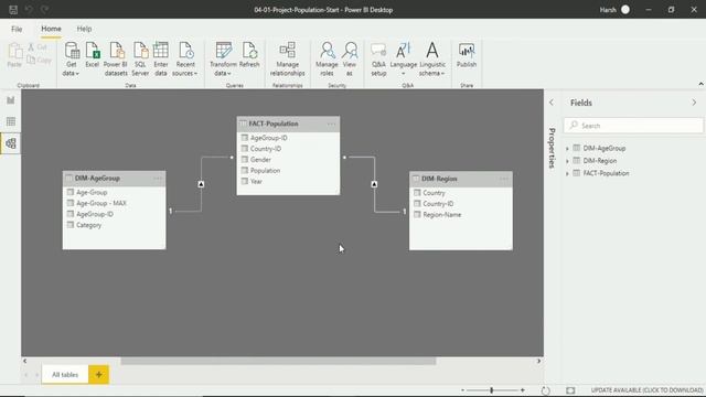 Power BI Tutorial: Understanding relationships in Power BI Desktop | Active and Inactive смотреть онлайн