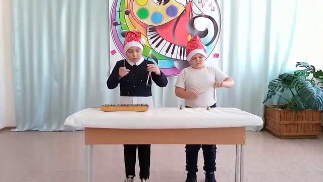 Шумовой оркестр "Зимняя сказка" 1 класс ДОП, преп. Зайнагабдинова В.Ф. смотреть онлайн
