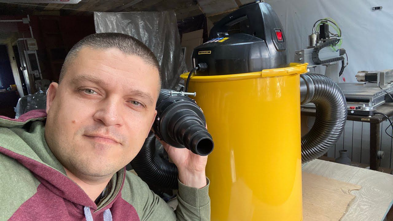 Купил стружкоотсос. Готовимся к производству продукции смотреть онлайн