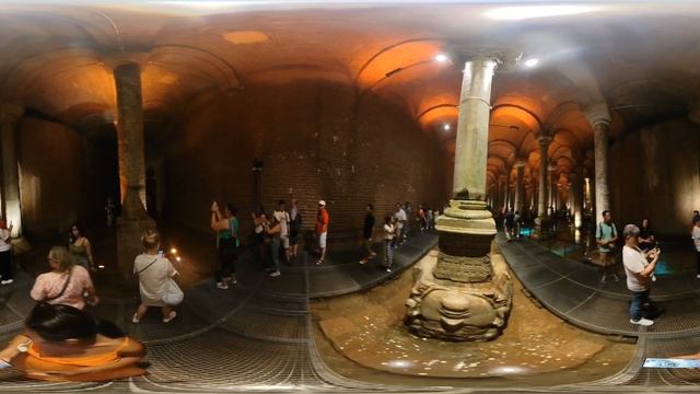 INSTA360: ЦИСТЕРНА БАЗИЛИКА. СТАМБУЛ. ТУРЦИЯ 🇹🇷 смотреть онлайн