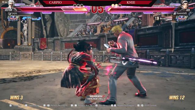 Tekken 8 ▰ KNEE (Jun Kazama) Vs CARPIO (Victor) ▰ Ranked Matches смотреть онлайн