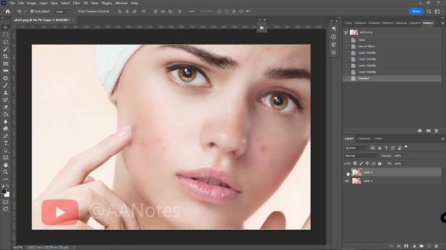 How to smooth skin with Skin Smoothing Neural Filter in Photoshop 2022 смотреть онлайн