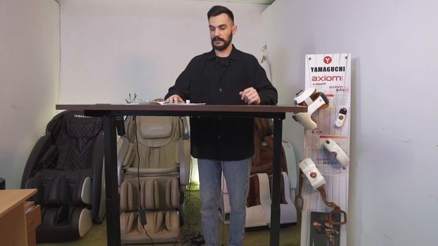 Стол с регулировкой по высоте Yamaguchi Standing Desk для работы стоя-сидя смотреть онлайн