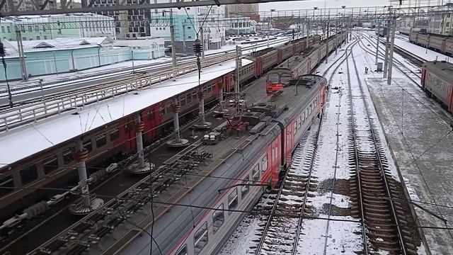 Электропоезд ЭД4М-0419 сообщением Новосибирск-главный-Новокузнецк смотреть онлайн