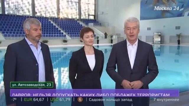 Строительство Олимпийского центра синхронного плавания завершено смотреть онлайн