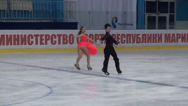 Первенство России среди юниоров 2015 Спортивные танцы на льду, КМС КП 9 Д ШИРОХОВА Н НАЗАРОВ М смотреть онлайн