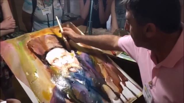 Watercolor Painting Demonstration Artist:Atanur Dogan Subject: Kyivo Pechersk Lavra акварель art смотреть онлайн