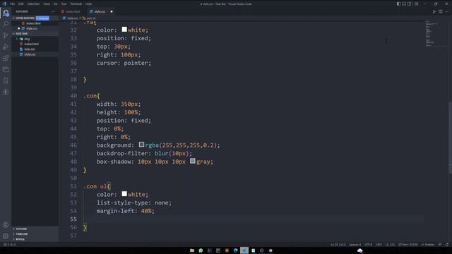 Sidebar Menu with sub-menu using HTML CSS & JavaScript смотреть онлайн