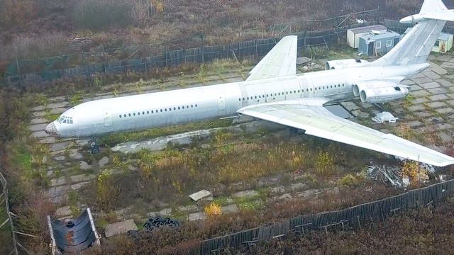 ИЛ-62, Самолёт Брежнева под Киевом смотреть онлайн