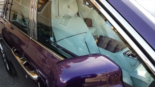 PURPLE 2018 ROLLS PHANTOM at the Casino de MONTE-CARLO! смотреть онлайн