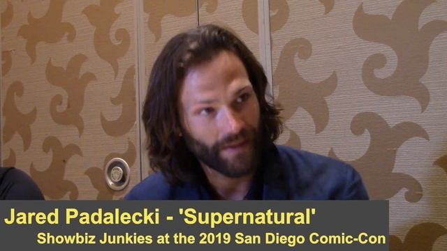 Supernatural - Jared Padalecki Interview, Season15 смотреть онлайн