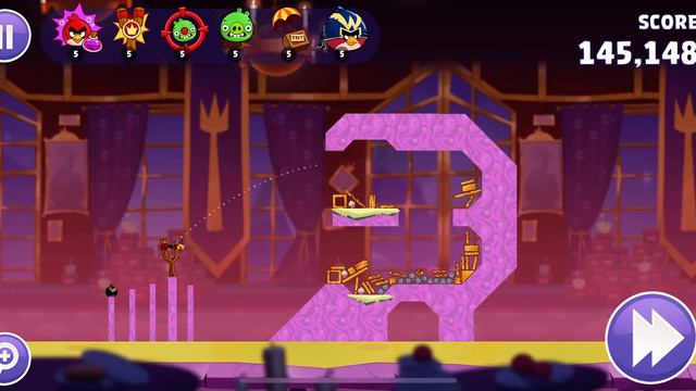 Angry Birds Reloaded: Pigs in a Banquet - Level 32 (3 Stars) IOS Gameplay Walkthrough (HD) смотреть онлайн