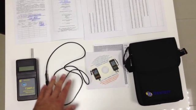 Твердомер динамический ТЭМП-3. Комплект поставки. смотреть онлайн