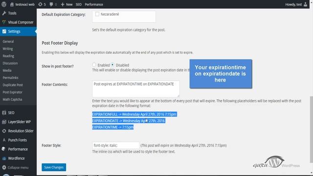 How to set post & pages expiration date at WordPress (2017) смотреть онлайн