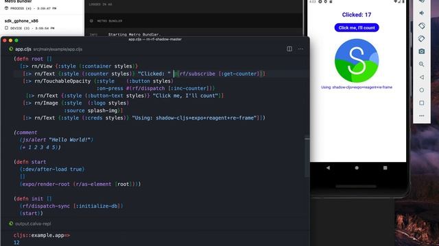 ClojureScript loves React Native смотреть онлайн