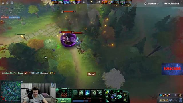 ALOHA И ILLIDAN В ОДНОЙ ТИМЕ / "МЫ ПОТНЫЕ В МАКРО ИГРЕ" / ОЧЕНЬ ПОТНАЯ ЗАРУБА В ПАБЕ DOTA 2 смотреть онлайн