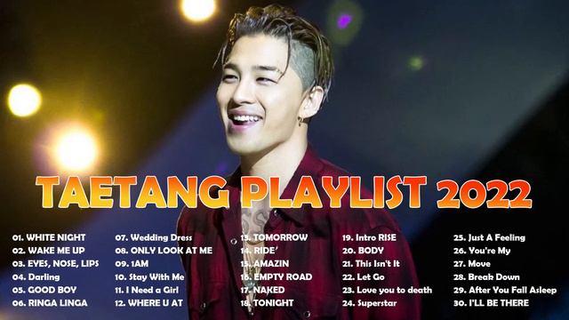 TAEYANG Full Playlist 2022 - Best Of TAEYANG Playlist 2022