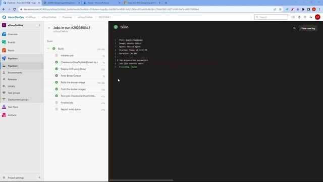 Azure DevOps Lab06 Deploying Docker containers to Azure App Service web apps смотреть онлайн
