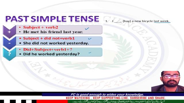 Past indefinite tense || past simple смотреть онлайн