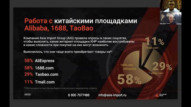 Вебинар «Особенности закупки товаров на китайских маркетплейсах»
