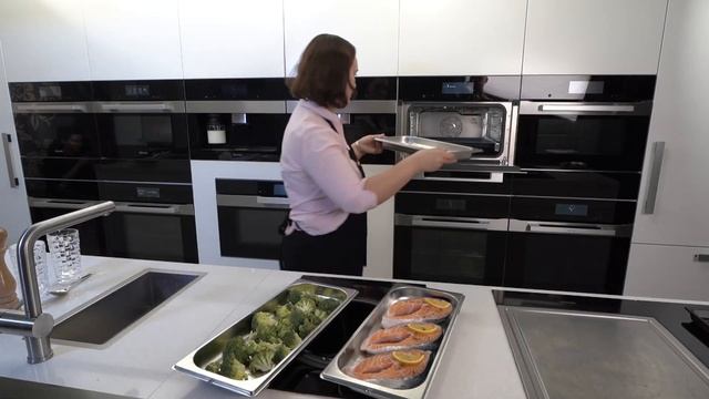 Готовка с техникой Miele: приготовление блюд в комби-пароварке смотреть онлайн