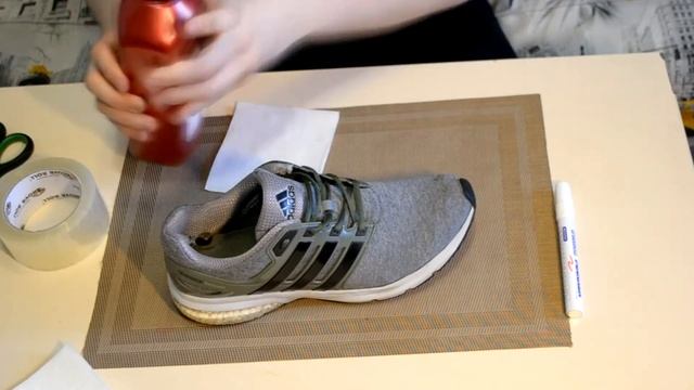 ГОТОВИМ КРОССОВКИ К ЛЕТУ//КРАСИМ BOOST смотреть онлайн