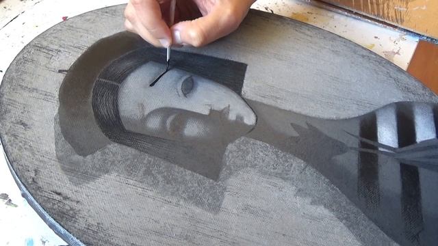 "Софи" || картина акрилом смотреть онлайн