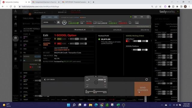 How to manage early assignment on a put credit spread in tastyworks смотреть онлайн