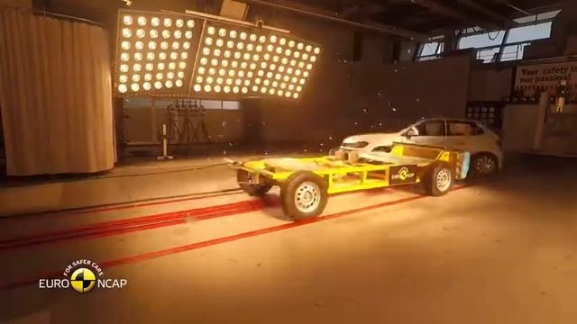 Volkswagen Polo Safety Crash Test Video смотреть онлайн