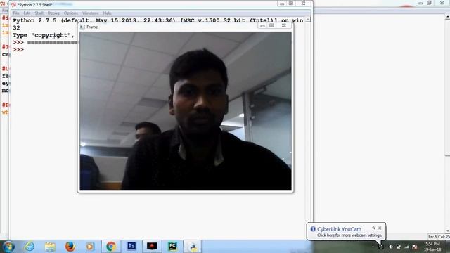 Haar Cascade Object Detection using OpenCV-Face | Eyes | Mouth смотреть онлайн