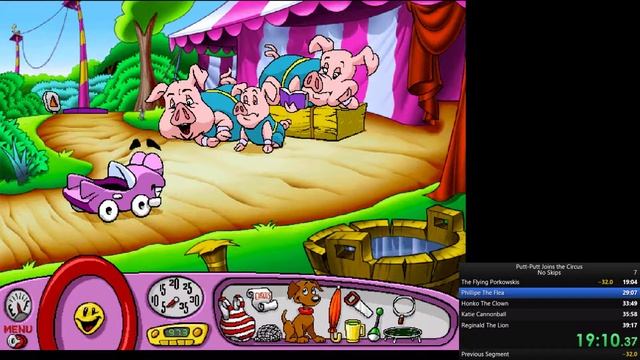 **Current WR** Putt-Putt Joins the Circus (No Skips) in 38:17 смотреть онлайн