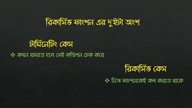 Recursive Function Complete Tutorial Bangla | Introduction to Recursive Function смотреть онлайн