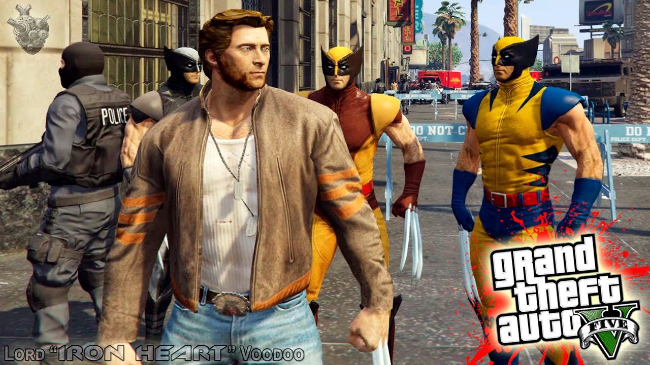 ГТА 5 МОДЫ! ЛОГАН РОСОМАХА ЛЮДИ-ИКС ОСВОБОЖДАЮТ ЗАЛОЖНИКОВ! ВИДЕО ОБЗОР МОДОВ GTA V! GTA 5 MODS #174 смотреть онлайн