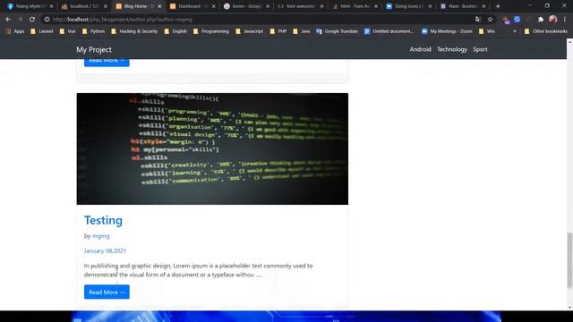 Project Part 30 php project author and category page смотреть онлайн