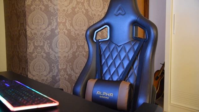 Alpha Gamer Polaris Office, Black Brown смотреть онлайн