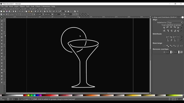 INKSCAPE TUTORIAL: CREATE NEON EFFECT (ADOBE ILLUSTRATOR ALTERNATIVE) смотреть онлайн