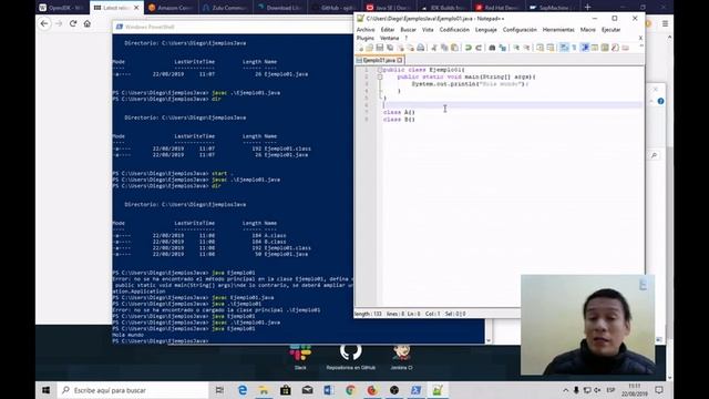 Otro Tutorial de Java - Sesión 1: Instalación de entorno, y primer programa смотреть онлайн