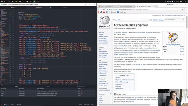 WebGL2 Spritesheet - Day 18 - Nuthatch Game Engine смотреть онлайн
