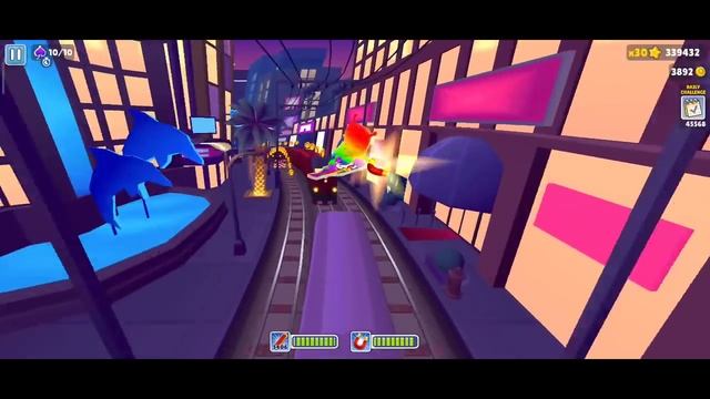 SUBWAY SURFERS LAS VEGAS 2021 : UNLOCKING GROOVY BOARD смотреть онлайн