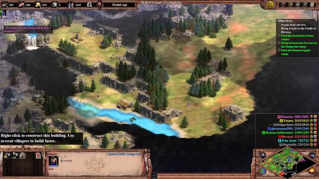 Age of Empires Ivaylo Campaign M4: Echos of Heroes (2/3) смотреть онлайн