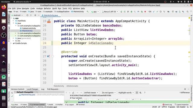 Android Studio | SQLITE | AlertDialog pra confirmar exclusão смотреть онлайн