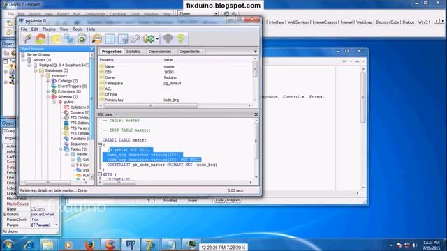Membuat aplikasi menggunakan delphi7 zeos dan postgresql смотреть онлайн