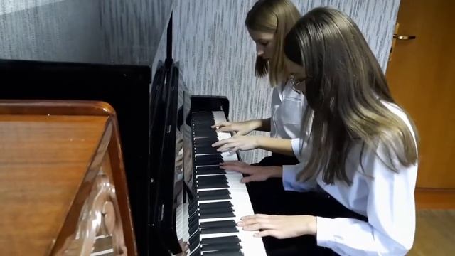 А.Петров Вальс Исп. Степура Анастасия и Конюхова Вероника смотреть онлайн