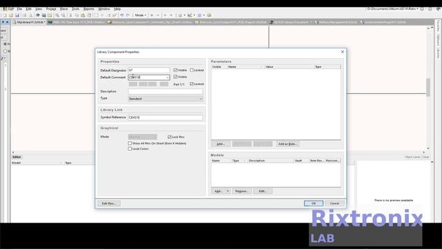 Design CD4518 DIP 3D Footprint Altium Pt1 смотреть онлайн