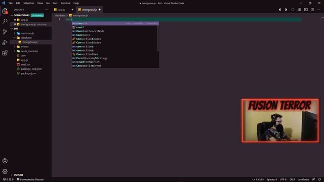 How To Make A Database For A Discord Bot || Discord.JS v12 2021 смотреть онлайн