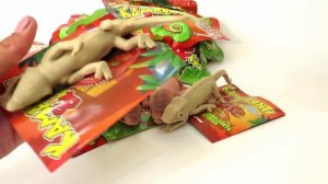 Крокодилы&Ко Макси против Хамелеонов&Ко Макси. Деагостини игрушки для детей резиновые. #xамелеоны